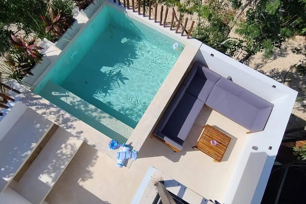 Private Rooftop Pool - Bike To Ruins Or Beach Tulum Messico