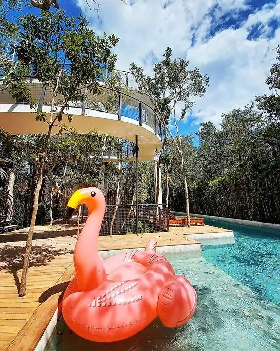 Private Rooftop Pool - Bike To Ruins Or Beach Τουλούμ 0*,  Μεξικό